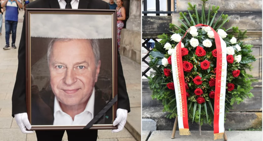 Pogrzeb Jerzego Stuhra. Artyści pożegnali słynnego aktora
