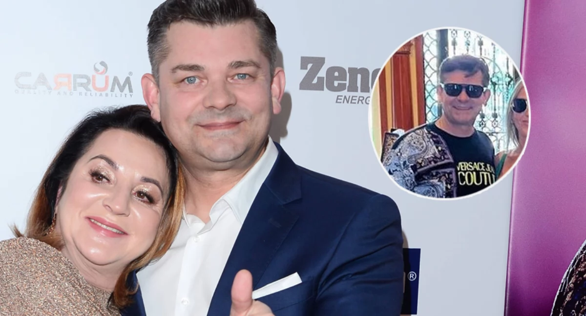 Zenek Martyniuk z piękną blondynką na Florydzie. Wyciekło ich wspólne zdjęcie w luksusowej willi