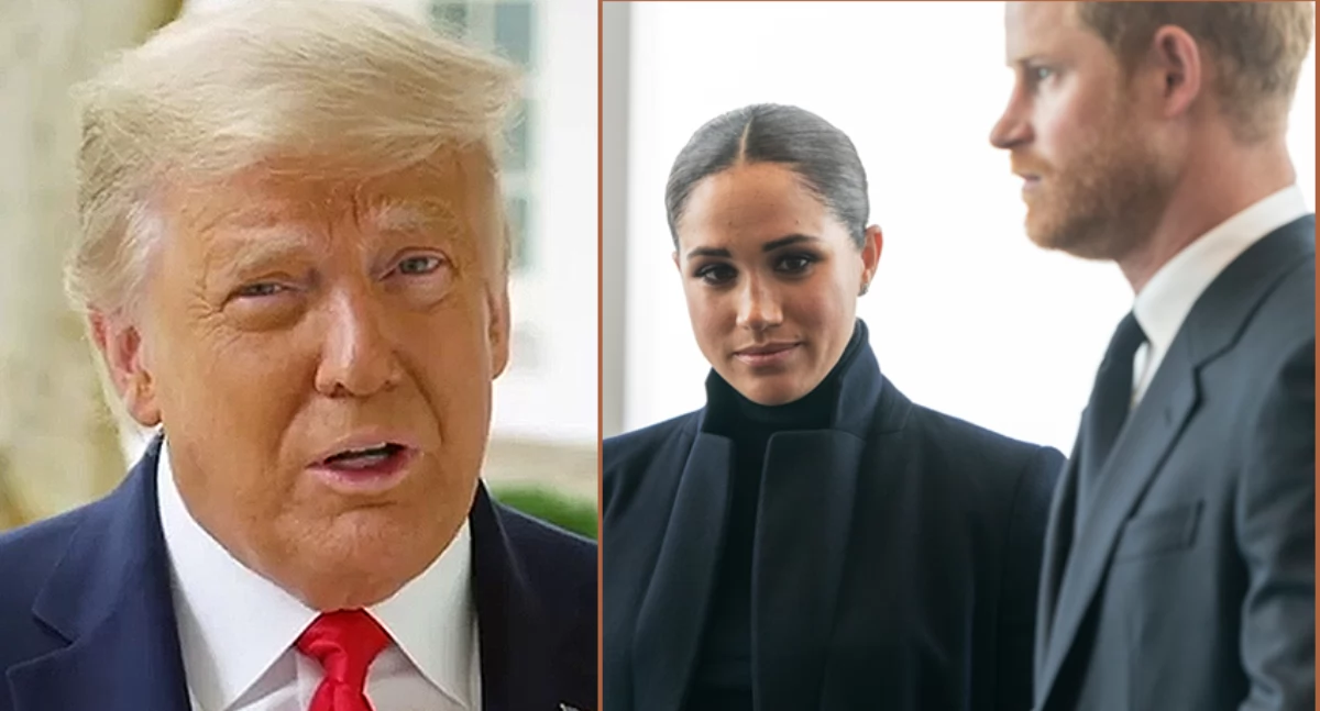 Donald Trump stanowczo o deportacji księcia Harryego. Mocne słowa o Meghan Markle