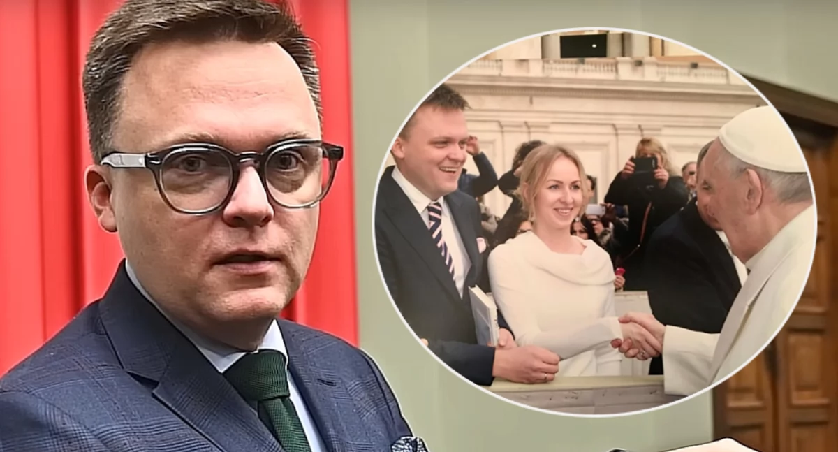 Papież Franciszek chciał UNIEWAŻNIĆ ślub Hołowni? Zaskakująca sytuacja na Placu Św. Piotra