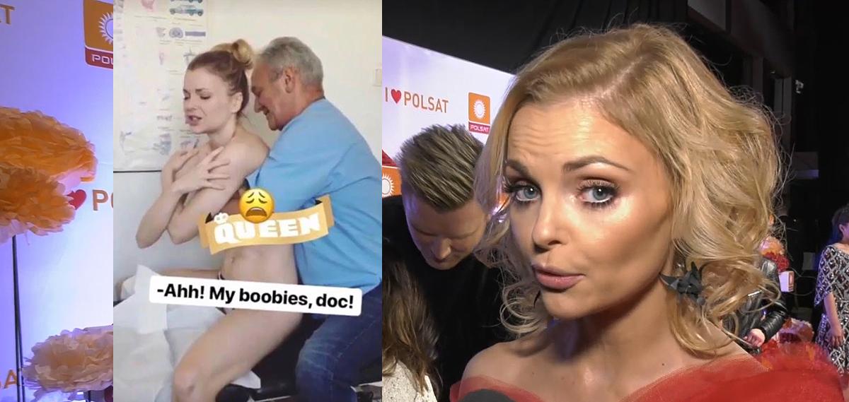Izabella Miko tłumaczy się z półnagiego zdjęcia z lekarzem