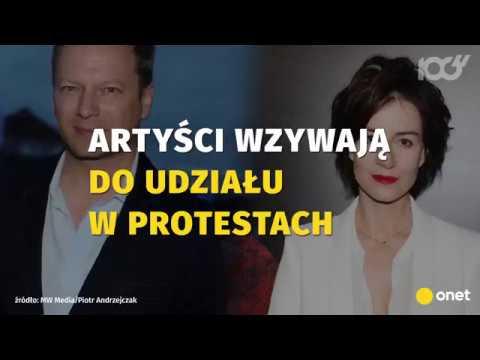 Znani aktorzy apelują o przyłączenie się do protestu o zawetowanie ustaw sądowych