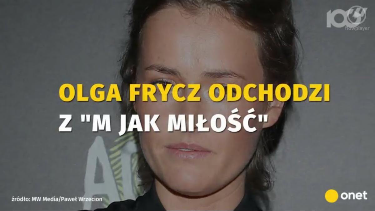 Olg Frycz odchodzi z M jak Miłość. Kiedy ostatni odcinek z jej udziałem?