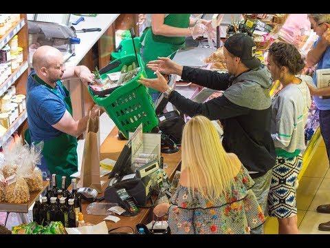 Bołądź i Fabijański na ekologicznych zakupach. Co kupili?
