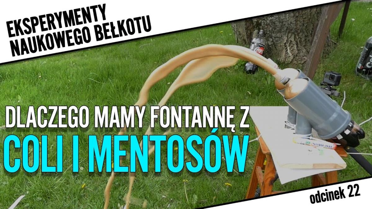 Dlaczego połączenie mentosów i coli powoduje eksplozję? Naukowe wyjaśnienie