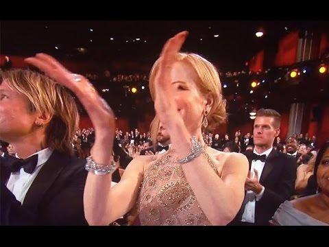 Nicole Kidman klaskała na Oscarach w przedziwny sposób
