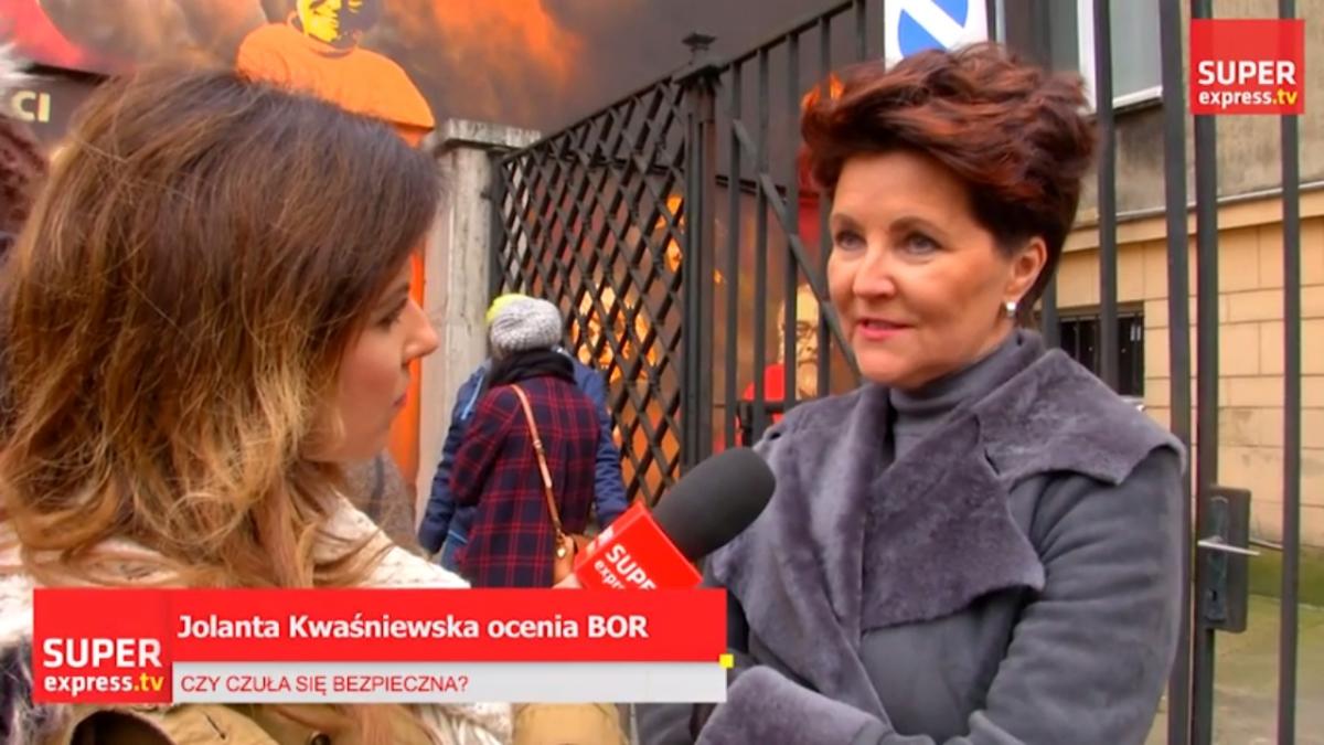 Jolanta Kwaśniewska o BOR: 