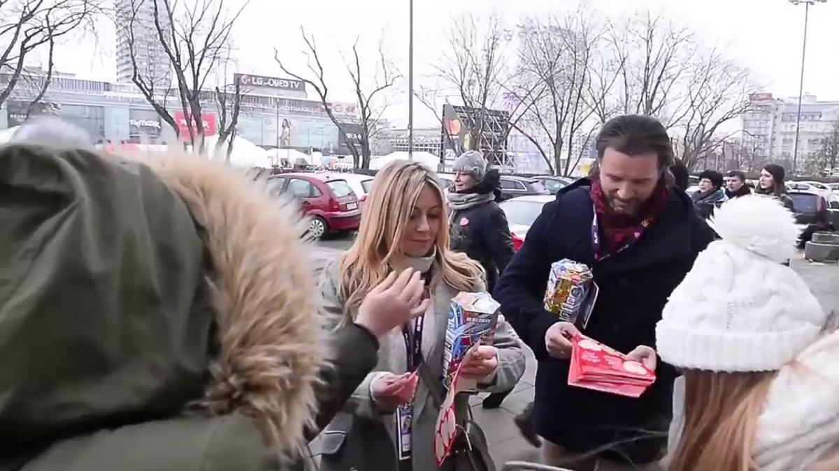Rozenek i Majdan zbierają na WOŚP