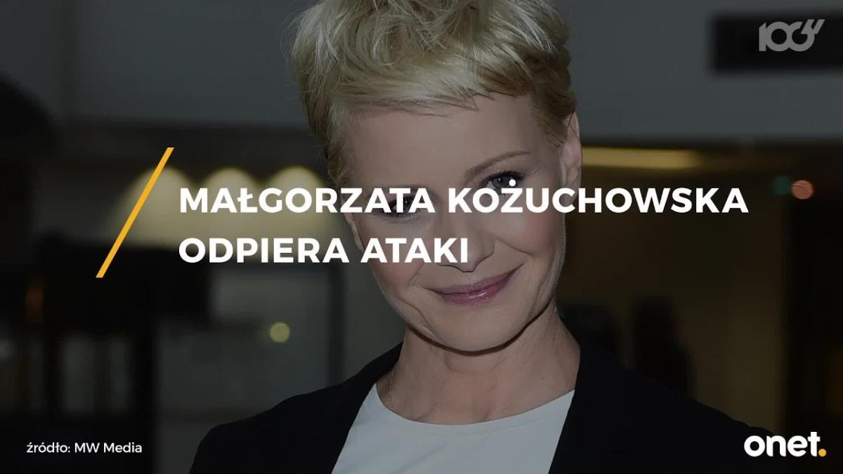 Małgorzata Kożuchowska odpowiedziała na komentarze oburzonych internautów