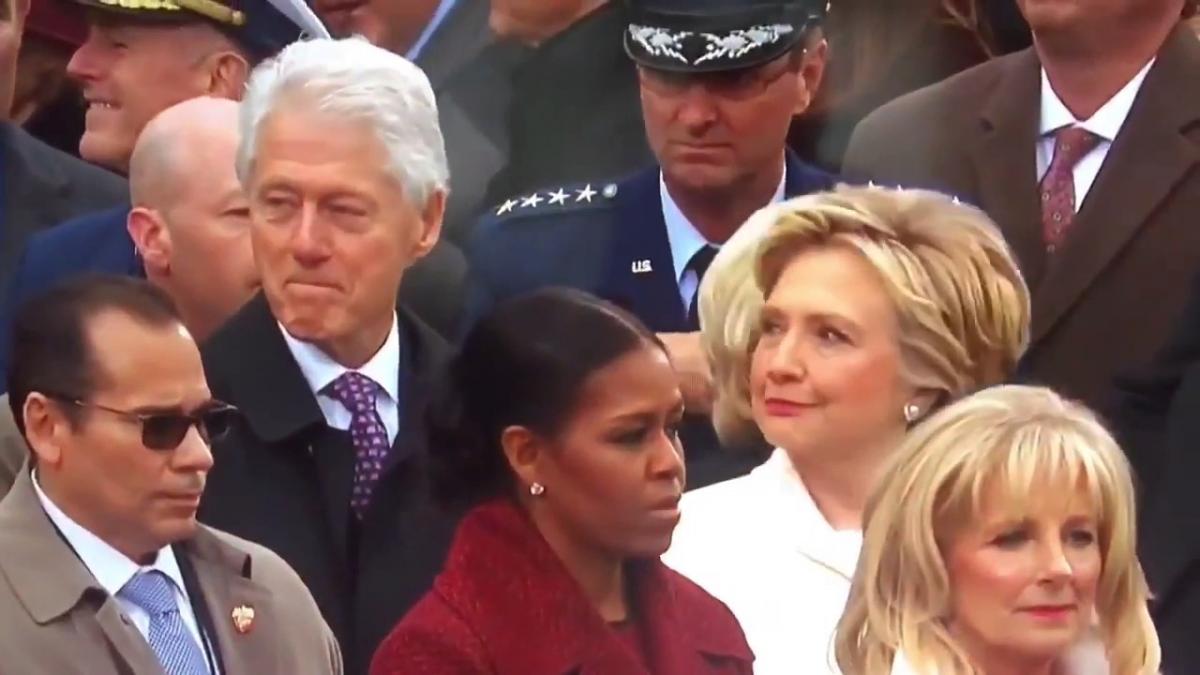 Zabójcze spojrzenie Hillary Clinton