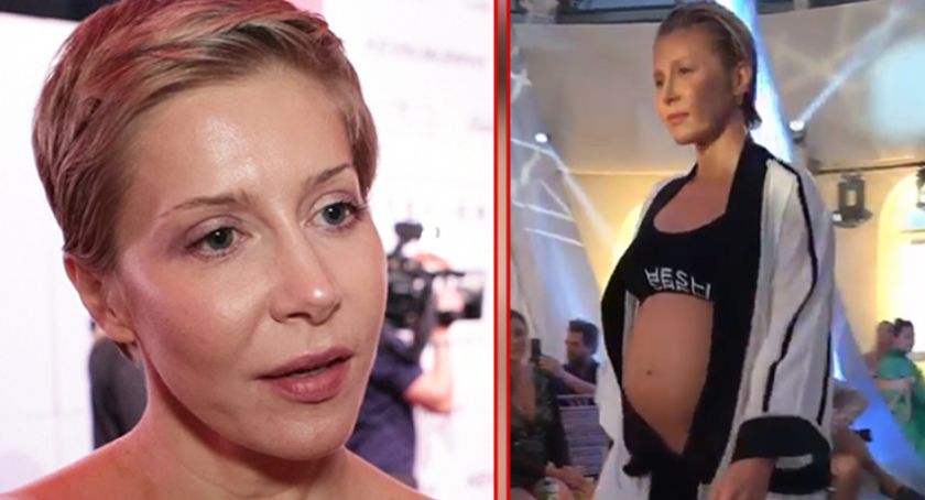 A jednak! Katarzyna Warnke pokazała się w zaawansowanej ciąży