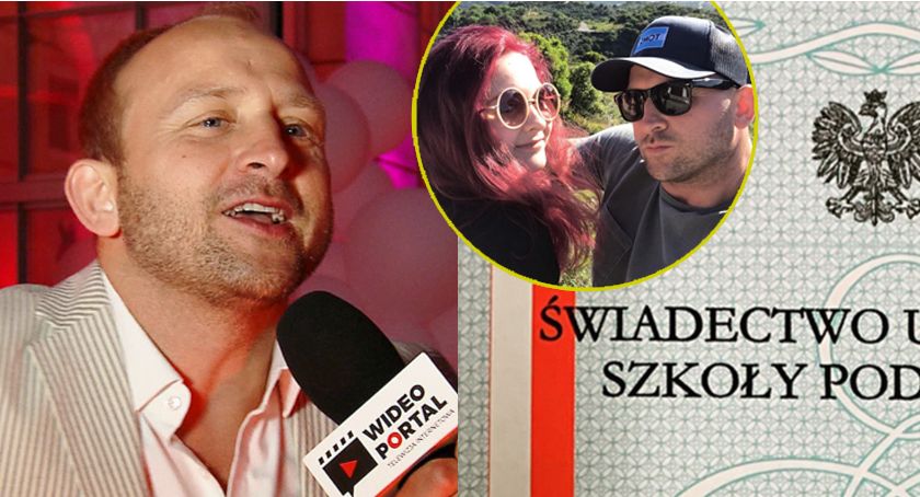 Borys Szyc wywołał aferę świadectwem córki: Czerwony pasek kosztował ją mnóstwo nerwów i wysiłku