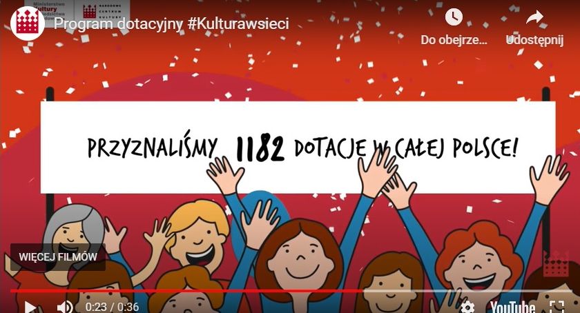 Kultura w sieci również w Przasnyszu. Przyznano dotacje