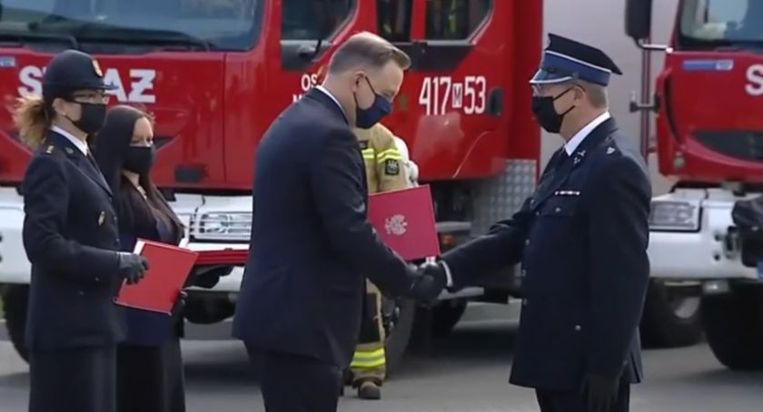 Promesa na zakup nowego wozu bojowego dla OSP Węgra przekazana