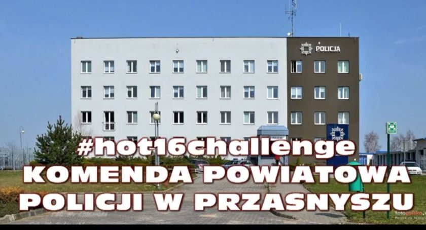 #Hot16Challenge2 Przasnyskich Policjantów [Wideo]