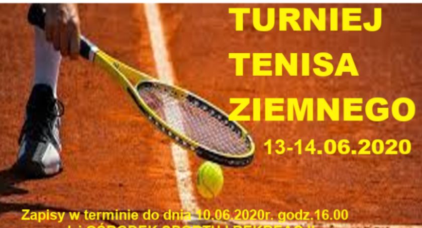 Turniej Tenisa Ziemnego - zaproszenie