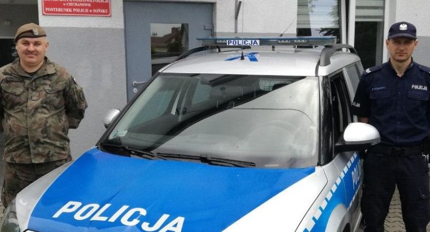Mundurowi uratowali życie rocznej dziewczynce
