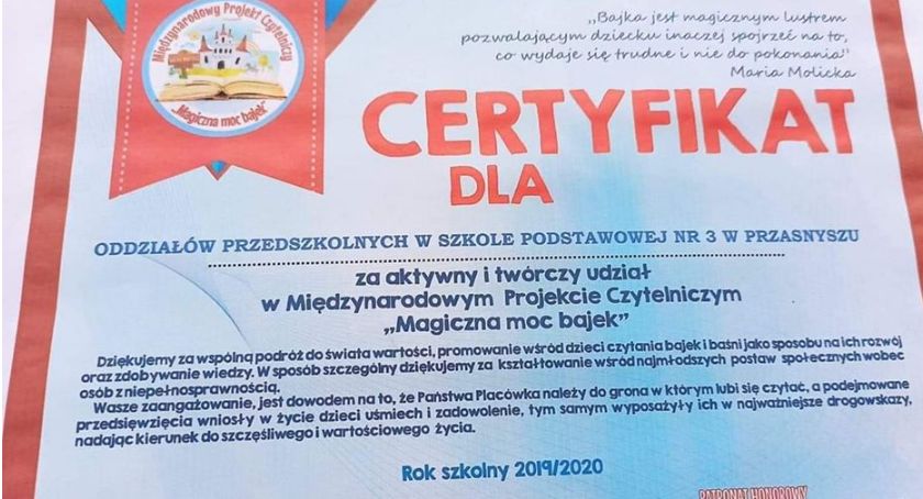 Wyróżnieni i docenieni dzięki Magicznej mocy bajek