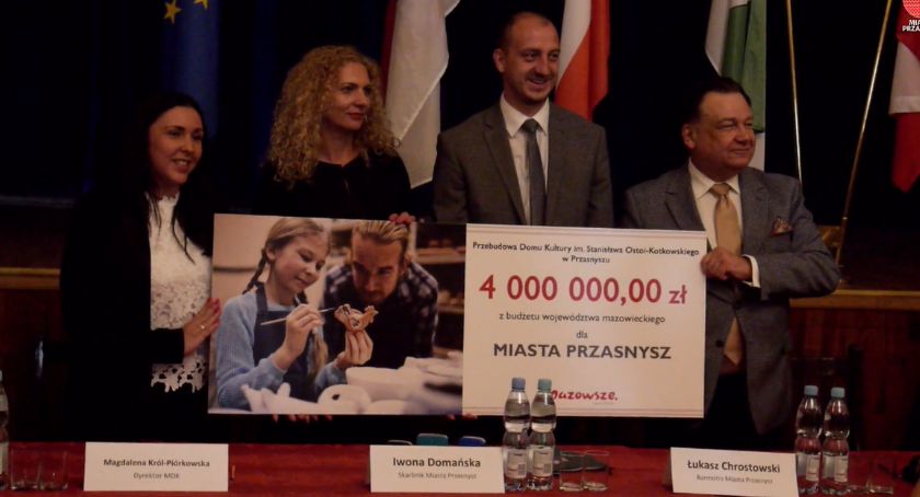 Oficjalnie: Umowy podpisane. Przasnysz i Chorzele z dofinansowaniem [Wideo]