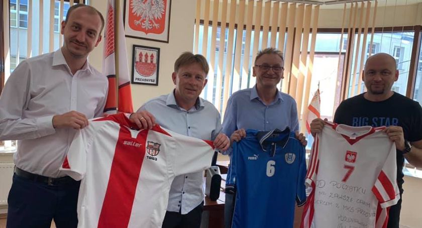 Grzegorz Wędzyński odwiedził swoje rodzinne Miasto