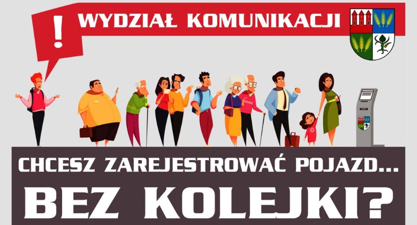 Rejestracja pojazdu w Wydziale Komunikacji BEZ KOLEJKI? Tak, teraz jest to możliwe. 