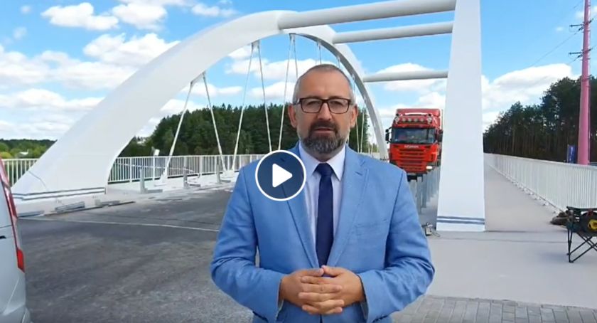 Przyprowadzono próbę wytrzymałościowa konstrukcji mostu [Wideo]