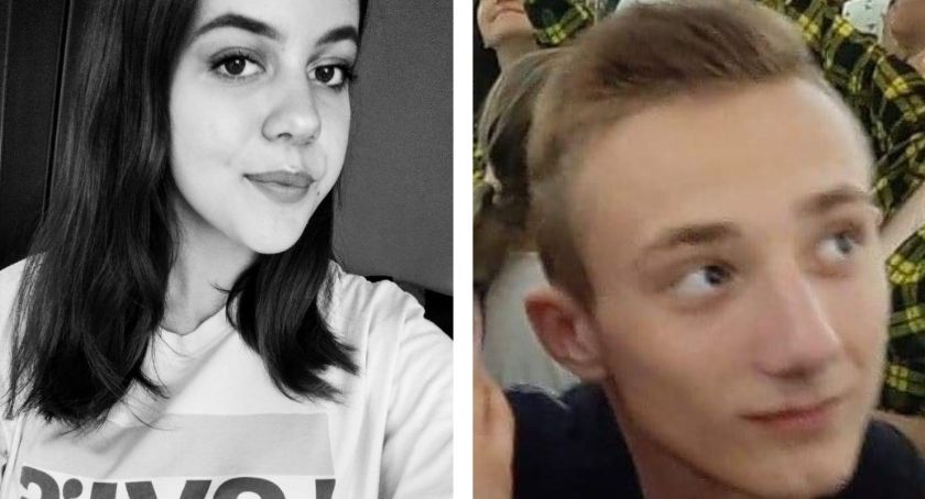 Uwaga! Przasnyska Policja poszukuje ADRIANA KOŁODZIŃSKIEGO I JULI DEJA!