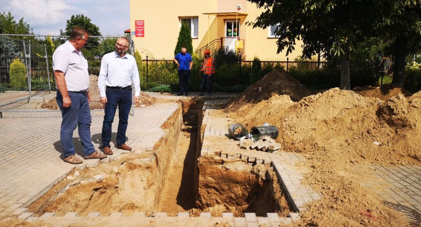 Specjalny Ośrodek Szkolno – Wychowawczy w Przasnyszu przygotowuje instalację do sezonu zimowego.