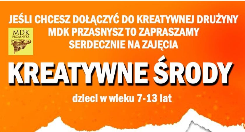 Kreatywne środy w przasnyskim MDKu