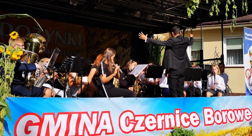 Po raz pierwszy Dożynki Powiatowe odbyły się w gminie Czernice Borowe.