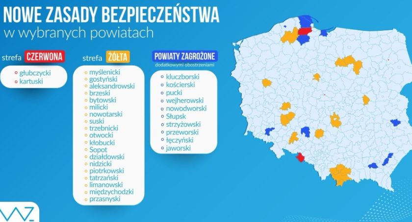 Coronavirus: Powiat Przasnyski w strefie żółtej