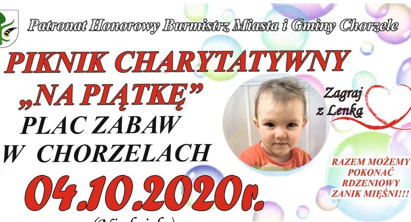Na piątkę dla Lenki. Zapraszamy na piknik charytatywny