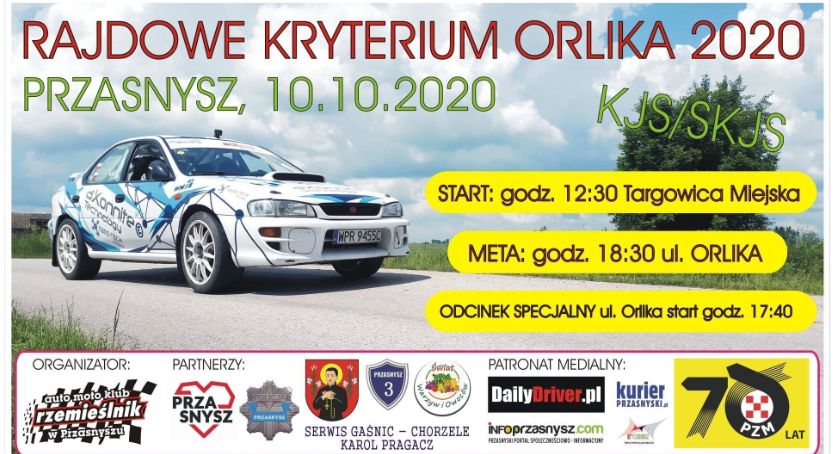 Rajdowe Kryterium Orlika 2020