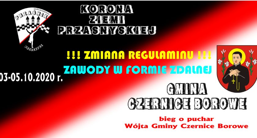 Uwaga! Kolejne zawody w ramach Korony Ziemi Przasnyskiej w formie zdalnej