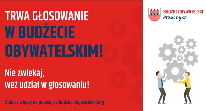 Zagłosuj na najbardziej potrzebne i najciekawsze pomysły w budżecie obywatelskim ! 
