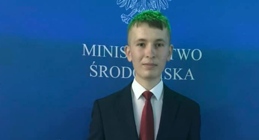 Filip Bulicki nastoletni przasnyszanin powołany do Młodzieżowej Rady Ekologicznej