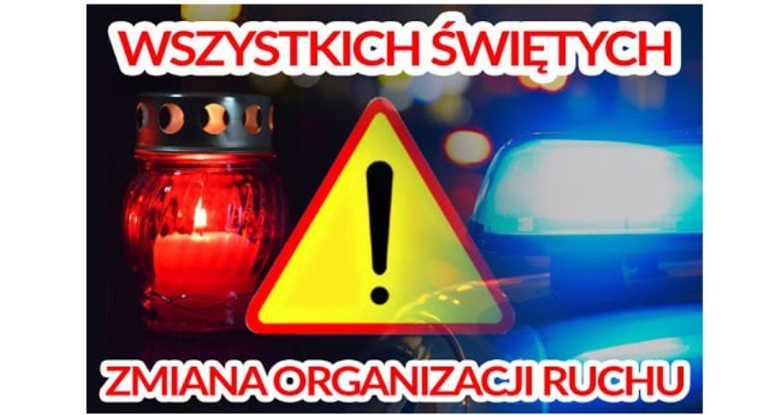 Uwaga! 1 listopada zmiana organizacyjna ruchu drogowego w Przasnyszu na ul. Ostrołęckiej