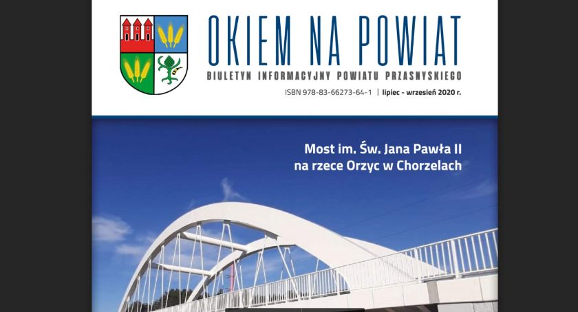 Okiem na Powiat. Pobierz pierwszy numer biuletynu informacyjnego Powiatu