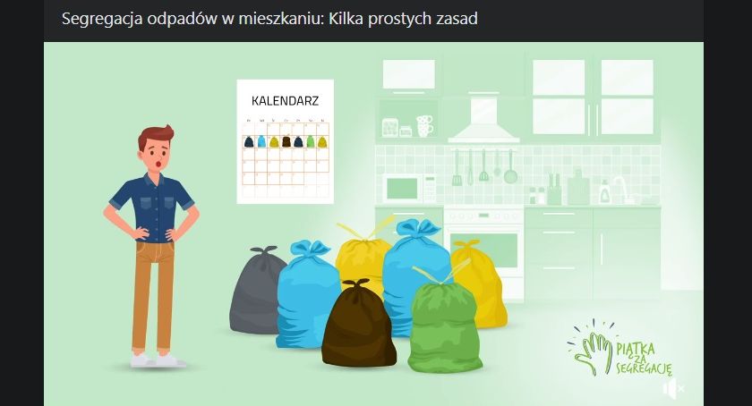Segregacja odpadów w mieszkaniu: Kilka prostych zasad [Wideo]