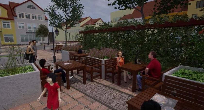 Zielony Rynek Miejski w Przasnyszu - koncepcja [Wideo]
