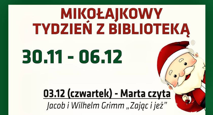 Mikołajkowy tydzień z Biblioteką
