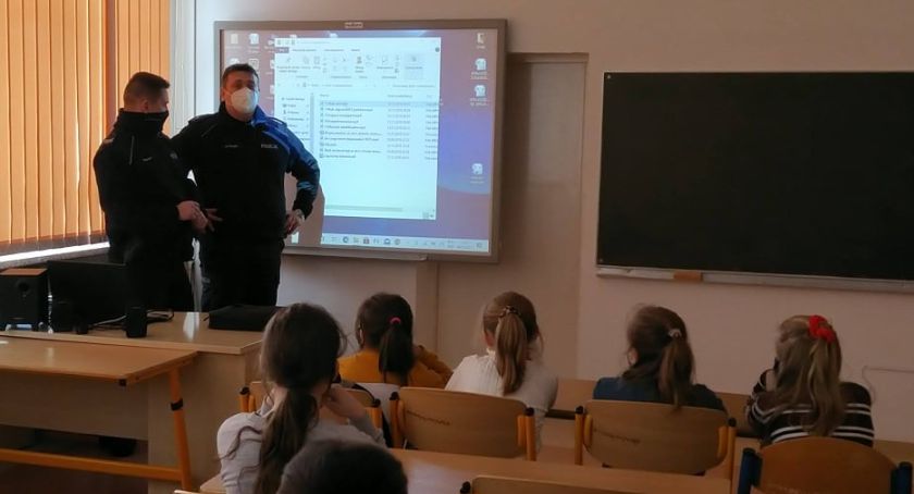 O bezpieczeństwie w sieci z chorzelskimi uczniami