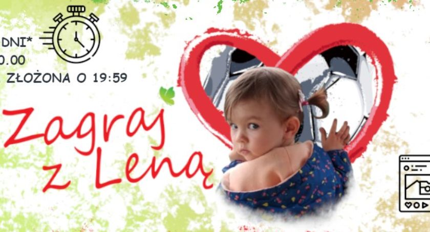 W trzy dni zebrali ponad 50 tysięcy złotych dla małej Lenki. Grają dalej!