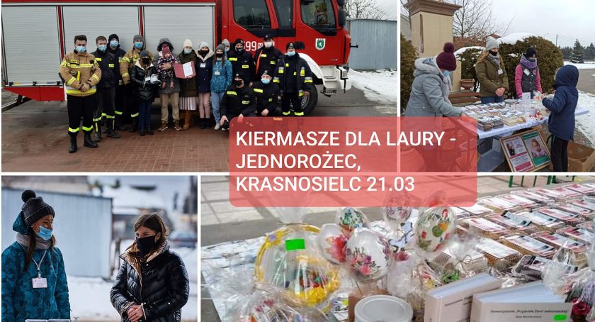 Jednorożec i Krasnosielc zbierał dla Laury. Do puli dorzucili blisko 13 tysięcy złotych