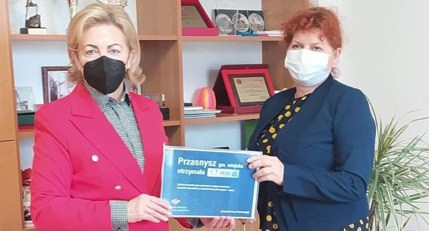 Urząd Gminy Przasnysz  odwiedziła poseł na Sejm RP Anna Ewa Cicholska