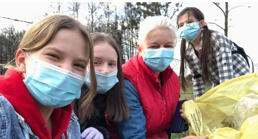 Wyczyścili swoją okolicę w ramach obchodów Dnia Ziemi