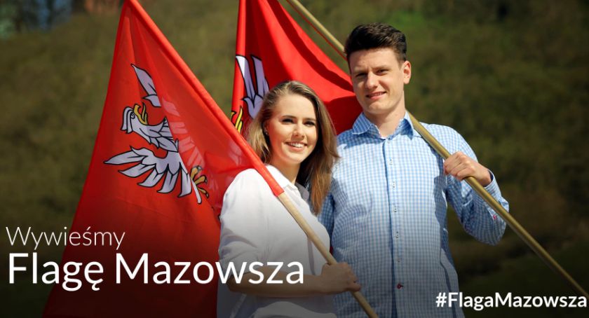  Flaga Mazowsza dostępna dla wszystkich
