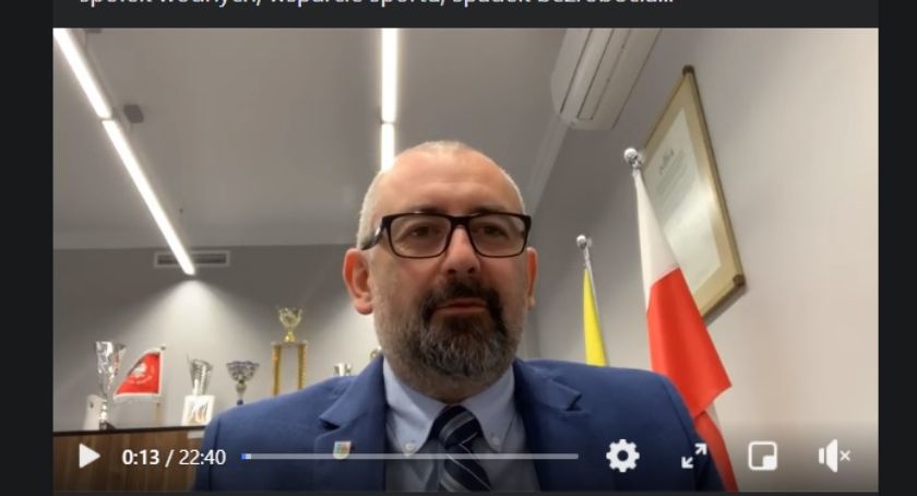 Live chat 25 ze Starostą Przasnyskim [wideo]