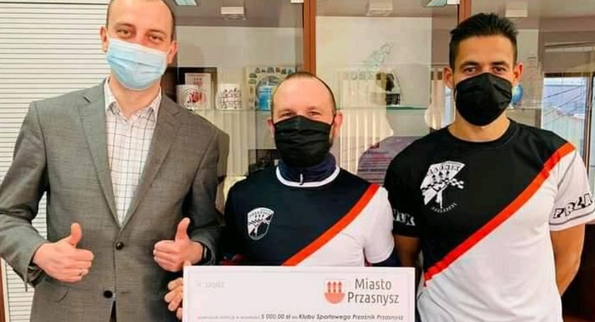 Klub Sportowy Przaśnik Przasnysz z dofinansowanie Miasta