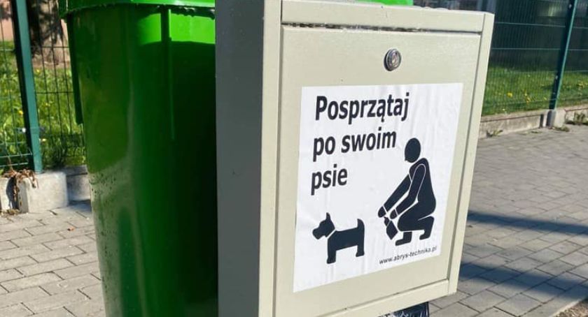 Nowe psie przystanki pojawiły się przy przasnyskich chodnikach